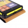 Чехол вертикальная книжка на пластиковой основе на магнитной защелке для Nokia Lumia 625