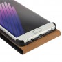 Чехол вертикальная книжка на пластиковой основе на магнитной защелке для Samsung Galaxy Note 7, цвет Черный