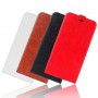 Чехол вертикальная книжка на силиконовой основе с отсеком для карт на магнитной защелке для Huawei Nova 3, цвет Красный