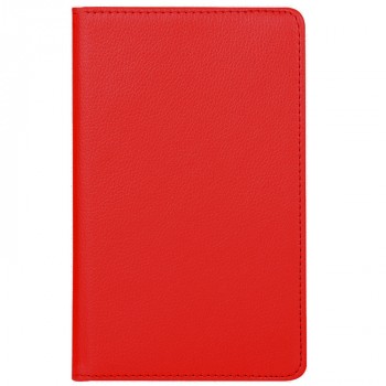 Роторный чехол книжка подставка на непрозрачной поликарбонатной основе для Samsung Galaxy Tab S4 Красный