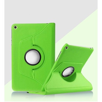 Роторный чехол книжка подставка на непрозрачной поликарбонатной основе для Xiaomi Mi Pad 4 Plus Зеленый