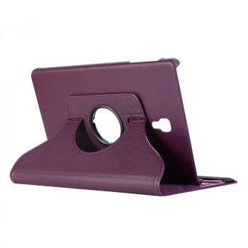 Роторный чехол книжка подставка на непрозрачной поликарбонатной основе для Samsung Galaxy Tab A 10.5 Фиолетовый