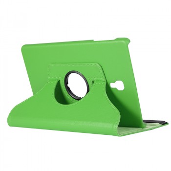 Роторный чехол книжка подставка на непрозрачной поликарбонатной основе для Samsung Galaxy Tab A 10.5 Зеленый