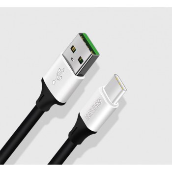 Интерфейсный кабель USB Type-C 1м 2А с допзащитой от перетирания