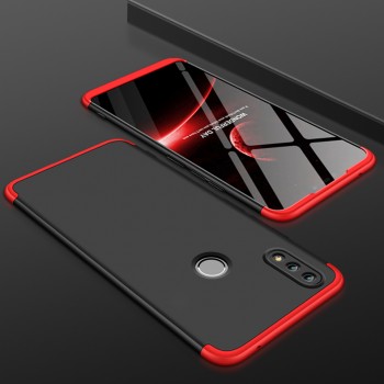 Трехкомпонентный сборный двухцветный пластиковый чехол для Huawei Honor 8X Красный