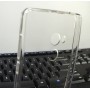 Cиликоновый глянцевый транспарентный чехол с поликарбонатной транспарентной накладкой для Xiaomi Mi Mix 2