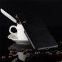 Пластиковый непрозрачный матовый чехол с текстурным покрытием Кожа для Samsung Galaxy A7 (2018) , цвет Черный