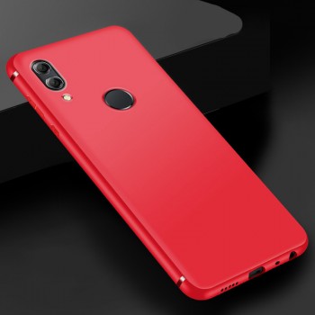 Матовый силиконовый чехол для Huawei Honor 8X с покрытием софт-тач Красный