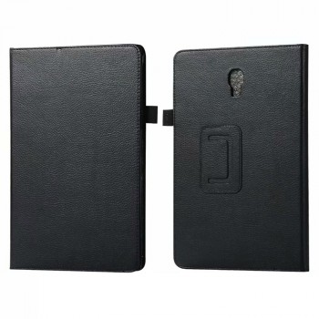 Сегментарный чехол книжка подставка с рамочной защитой экрана для Samsung Galaxy Tab A 10.5  Черный
