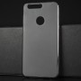 Силиконовый матовый полупрозрачный чехол для Huawei Honor 8, цвет Черный