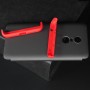 Сборный двухцветный пластиковый матовый чехол для Xiaomi RedMi 5, цвет Красный
