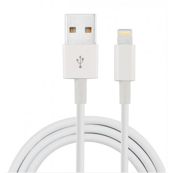 Интерфейсный кабель USB - Lightning 1м Белый