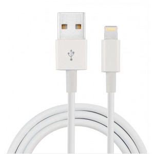 Интерфейсный кабель USB - Lightning 2м Белый