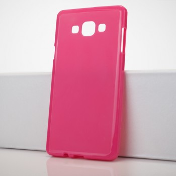Силиконовый непрозрачный чехол для Samsung Galaxy A7 Пурпурный