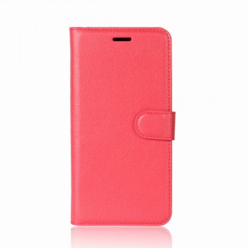 Чехол портмоне подставка для Iphone 7/SE (2020)/8 с магнитной защелкой и отделениями для карт Красный