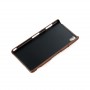 Чехол задняя накладка для Sony Xperia X с текстурой кожи