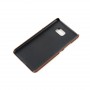 Чехол задняя накладка для HTC U Ultra с текстурой кожи, цвет Черный