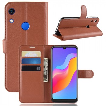 Чехол портмоне подставка для Huawei Honor 8A/Y6s/Y6 (2019) с магнитной защелкой и отделениями для карт