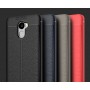 Чехол задняя накладка для Xiaomi RedMi 4 с текстурой кожи, цвет Синий