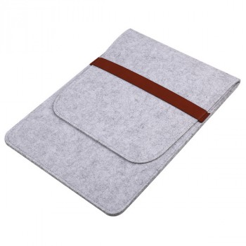 Войлочный мешок с двумя внутренними карманами для ноутбуков 15-15.9 дюймов