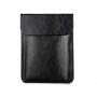 Мешок из вощеной кожи для ноутбуков 15-15.9 дюймов, цвет Черный