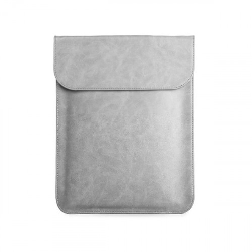 Мешок из вощеной кожи для ноутбуков 12-12.9 дюймов, цвет Серый