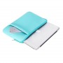 Чехол папка с наружным карманом для ноутбуков 15-15.9 дюймов, цвет Голубой
