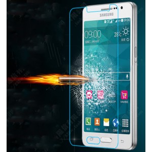 Ультратонкое износоустойчивое сколостойкое олеофобное защитное стекло-пленка для Samsung Galaxy Grand Prime