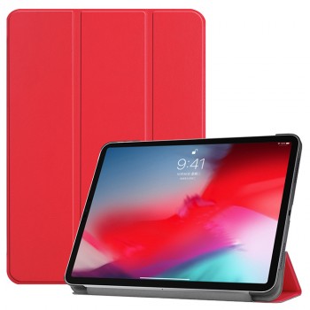 Сегментарный чехол книжка на непрозрачной поликарбонатной основе для Ipad Pro 10.5/Ipad Air (2019) Красный