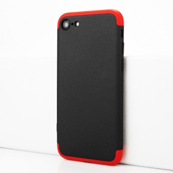 Трехкомпонентный сборный двухцветный пластиковый чехол для Iphone 7/SE (2020)/8 Красный