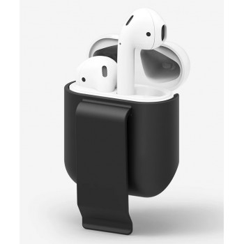 Пластиковый чехол с клипсой для Apple AirPods