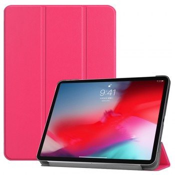 Сегментарный чехол книжка подставка на непрозрачной поликарбонатной основе для Ipad Mini (2019)/iPad mini 4 Пурпурный