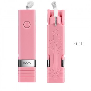 Монопод для селфи Hoco K3 Beauty Розовый