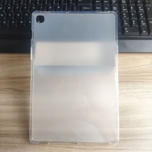 Силиконовый матовый полупрозрачный чехол для Samsung Galaxy Tab S5e