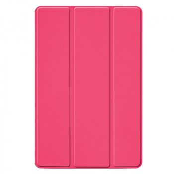 Сегментарный чехол книжка подставка на непрозрачной поликарбонатной основе для Samsung Galaxy Tab S5e Розовый