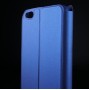 Глянцевый водоотталкивающий чехол флип подставка на пластиковой основе для Xiaomi Mi5C, цвет Синий