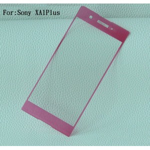 3D полноэкранное ультратонкое износоустойчивое сколостойкое олеофобное защитное стекло для Sony Xperia XA Розовый