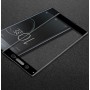 3D полноэкранное ультратонкое износоустойчивое сколостойкое олеофобное защитное стекло для Sony Xperia XA, цвет Черный