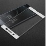 3D полноэкранное ультратонкое износоустойчивое сколостойкое олеофобное защитное стекло для Sony Xperia XA, цвет Белый