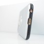 Силиконовый матовый непрозрачный чехол с поликарбонатными вставками с встроенным кольцом-подставкой для Iphone 6/6s
