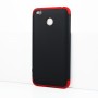 Двухкомпонентный сборный двухцветный пластиковый матовый чехол для Xiaomi RedMi 4X, цвет Красный