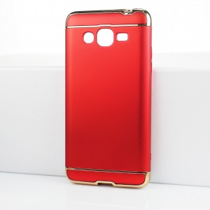 Двухкомпонентный сборный двухцветный пластиковый матовый чехол для Samsung Galaxy J2 Prime