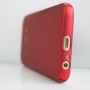 Пластиковый непрозрачный матовый чехол с улучшенной защитой элементов корпуса для Samsung Galaxy A3 (2017), цвет Красный