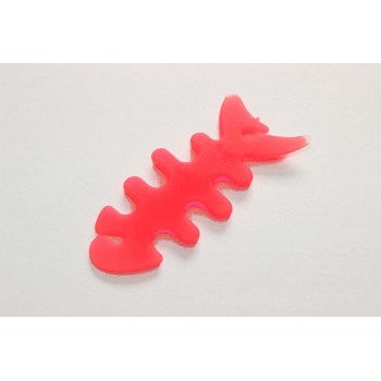 Антизапутыватель для кабеля/наушников дизайн Рыбка Пурпурный