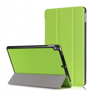 Сегментарный чехол книжка на непрозрачной поликарбонатной основе для Ipad Pro 10.5/Ipad Air (2019) Зеленый
