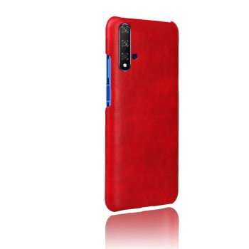 Чехол накладка текстурная отделка Кожа для Huawei Honor 20/Nova 5T Красный