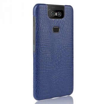 Чехол задняя накладка для ASUS ZenFone 6 ZS630KL с текстурой кожи