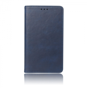 Чехол портмоне подставка с отсеком для карт на присосках для ASUS ZenFone Max Pro M1 Синий