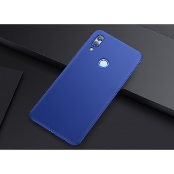 Матовый пластиковый чехол для Huawei Honor 10 Lite Синий