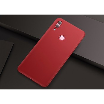 Матовый пластиковый чехол для Huawei Honor 10 Lite Красный